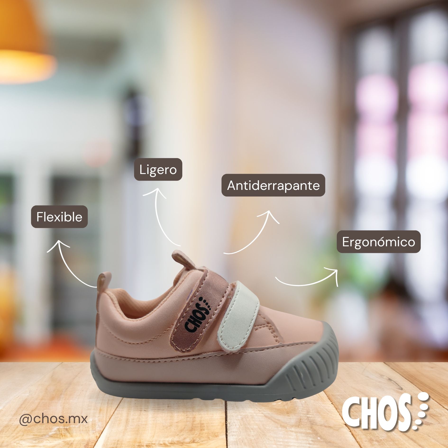 Everyday ROSA CON SUELA GRIS