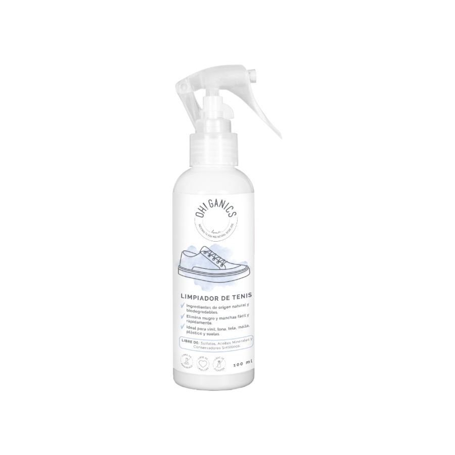 Limpiador de tenis en spray OH!GANICS 100 ml